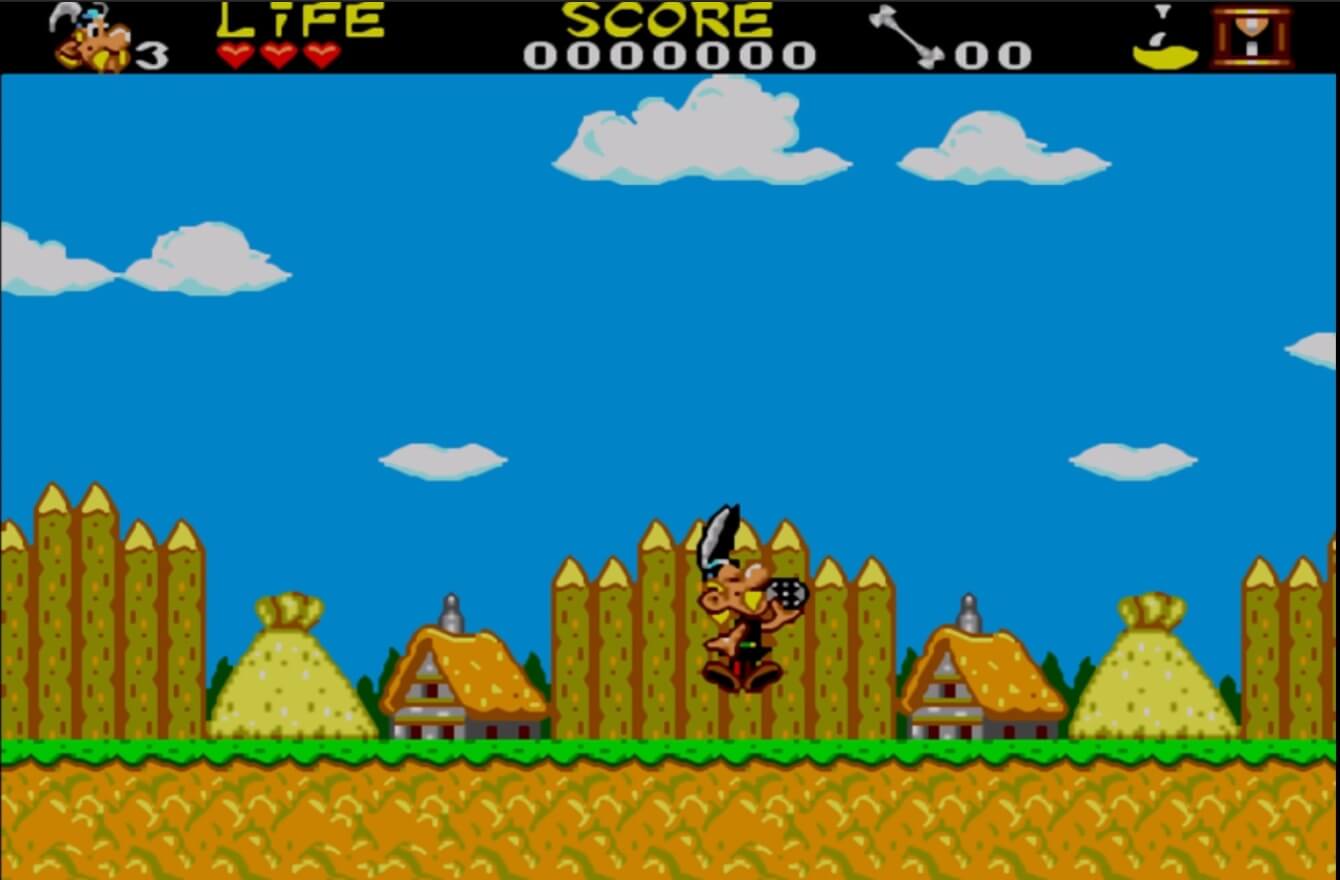 Asterix and the Secret Mission - геймплей игры Sega Master System\Sega Mark III